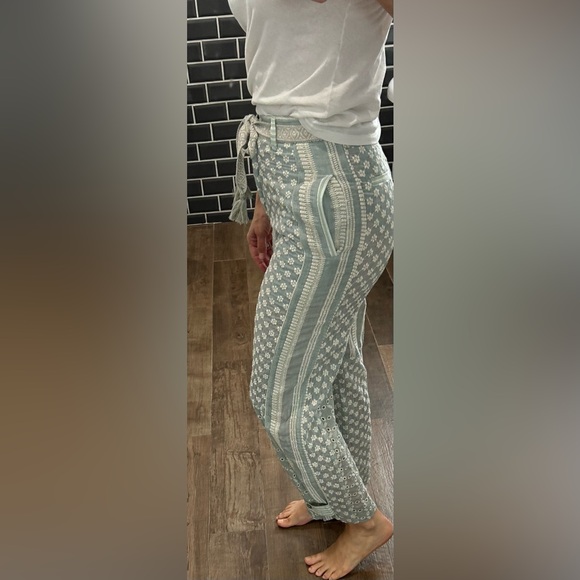 Zara patchwork pants. - Picture 5 of 5